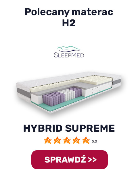 Materac SleepMed Hybrid Supreme